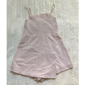 Urban outfitters gingham romper